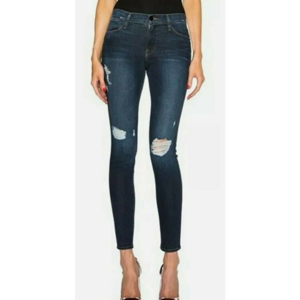 Frame Le High Skinny Jeans 24